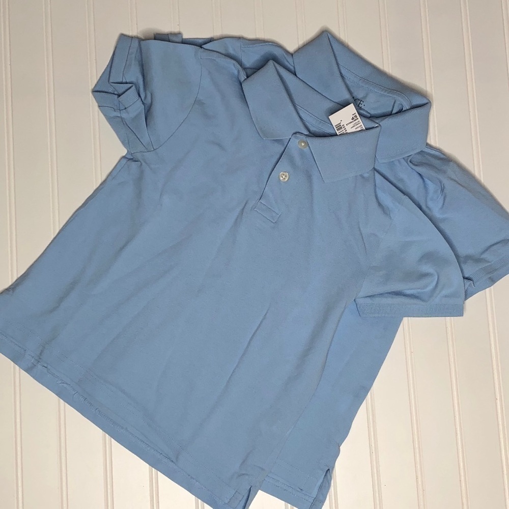 Children’s Place boys blue polos, NWT, small 5/6